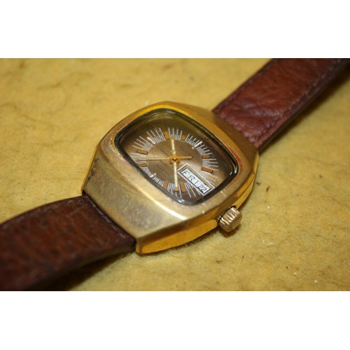 123 - Sicura 17 Jewels Incabloc Watch