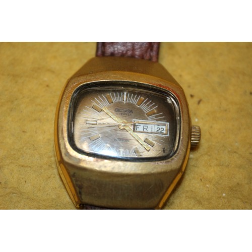 123 - Sicura 17 Jewels Incabloc Watch