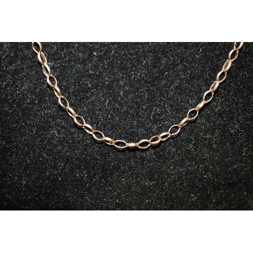 60 - 9CT Gold 5.0g Including Belcher Necklace