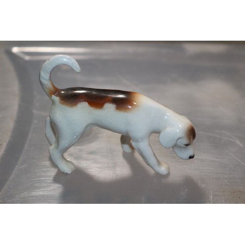 154 - Pair of Beswick Hunting Dogs - Nicely Marked to Base