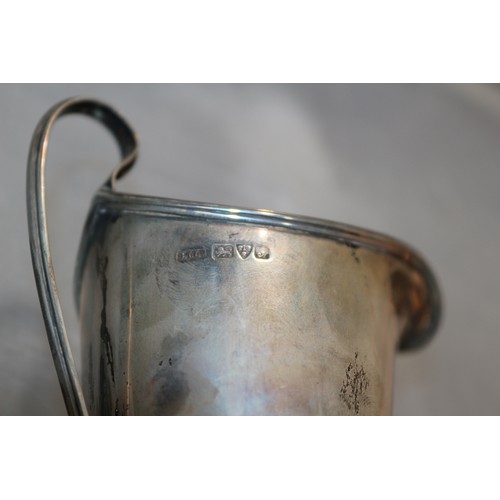 156 - Hallmarked Chester 1907 Silver Jug with Square Base - 106.1ghttps://m.youtube.com/watch?v=x2flFC6f2S... 