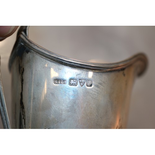 156 - Hallmarked Chester 1907 Silver Jug with Square Base - 106.1ghttps://m.youtube.com/watch?v=x2flFC6f2S... 