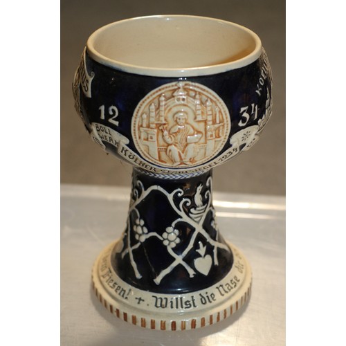 166 - 700 Year Celebratory German Goblet / Chalice Cup