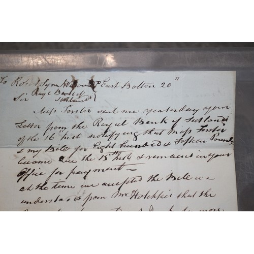 171 - Extremely Rare - Original Letter from believed the 1820's possibly earlier, to Sir Robert Sym Wilson... 