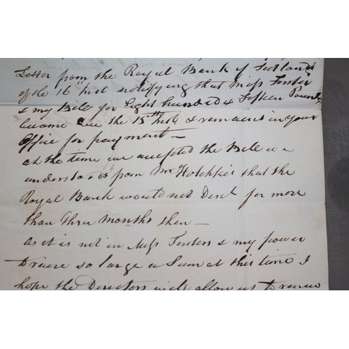 171 - Extremely Rare - Original Letter from believed the 1820's possibly earlier, to Sir Robert Sym Wilson... 