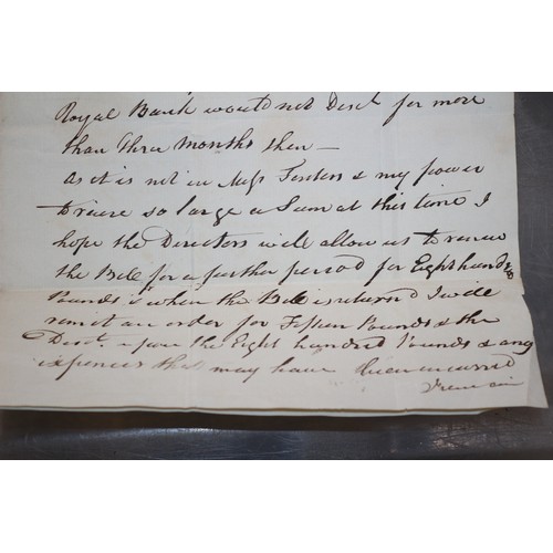 171 - Extremely Rare - Original Letter from believed the 1820's possibly earlier, to Sir Robert Sym Wilson... 