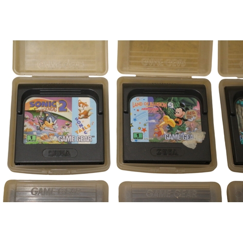5 - Nice Selection of 12 Sega Game Gear Games in Cartridge cases - All Working.