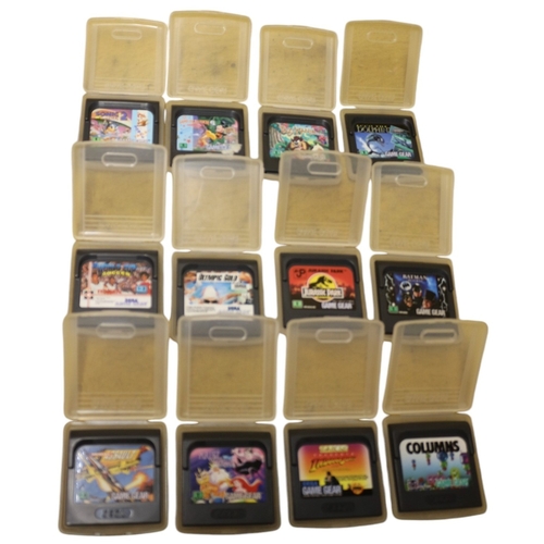 5 - Nice Selection of 12 Sega Game Gear Games in Cartridge cases - All Working.