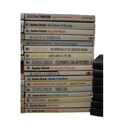 40 - Very Nice selection of Agatha Christie Novels including Several Hardback Collectors Editions