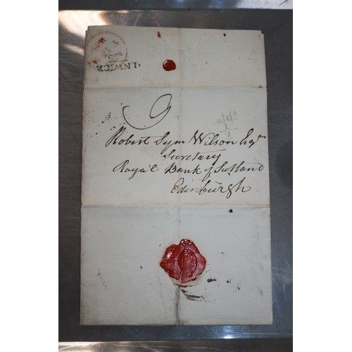 100 - Extremely Rare - Original Letter from believed the 1820's possibly earlier, to Sir Robert Sym Wilson... 