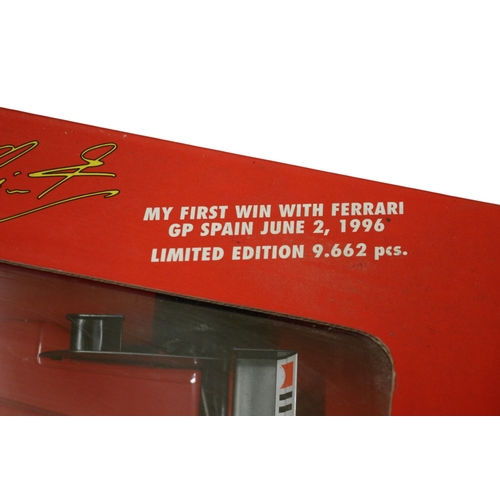 9 - Michael Schumacher Collection Boxed Ferrari F310 - 1:18 Scale Limited Edition Die Cast Model Car - S... 