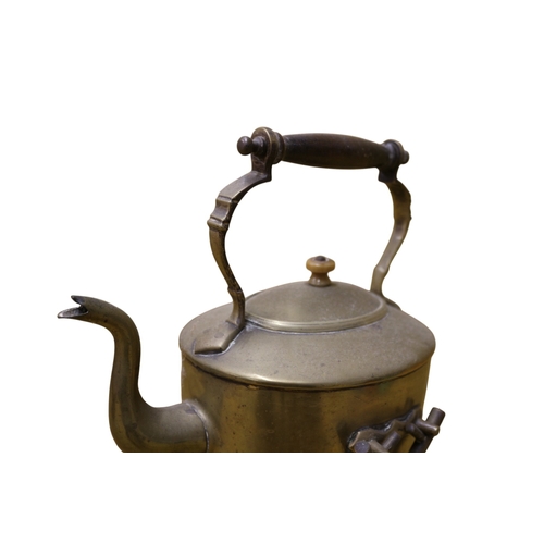 16 - Soutter & Sons Brass Spirit Kettle, Stand and Burner