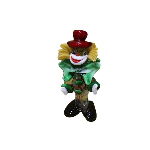 33 - Nice Collection of 5 Various Murano Clowns, including Gondola Styled Example - Several with Original... 