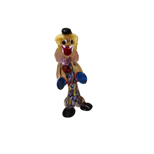 33 - Nice Collection of 5 Various Murano Clowns, including Gondola Styled Example - Several with Original... 