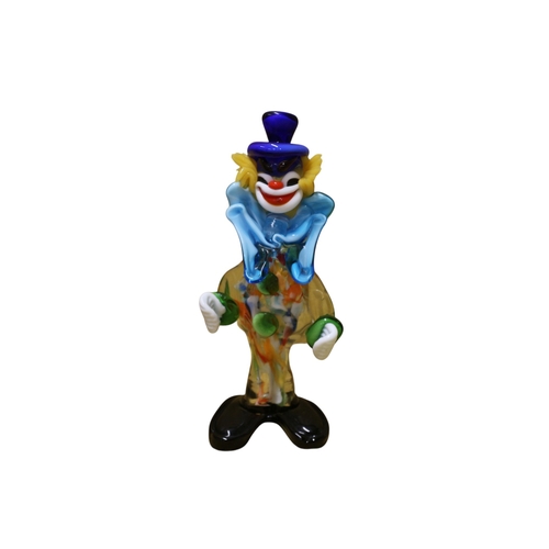 33 - Nice Collection of 5 Various Murano Clowns, including Gondola Styled Example - Several with Original... 