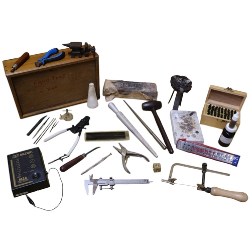 60 - Large Selection of Quality Jewellery Makers Equipment including a RS Mizar M24 Gold Tester with Test... 