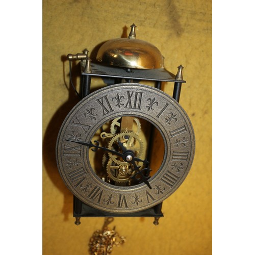 128 - Cast Iron Lantern Clock