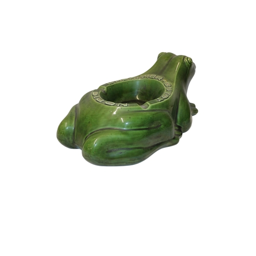 2 - Mid Century 1950's Large L'Heritier-Cuyot-Dijon Frog Ashtray. 40cm