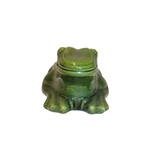 2 - Mid Century 1950's Large L'Heritier-Cuyot-Dijon Frog Ashtray. 40cm