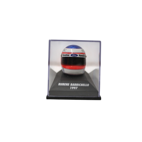 10 - 4x Minichamps 1990's Collectable F1 Helmet Models