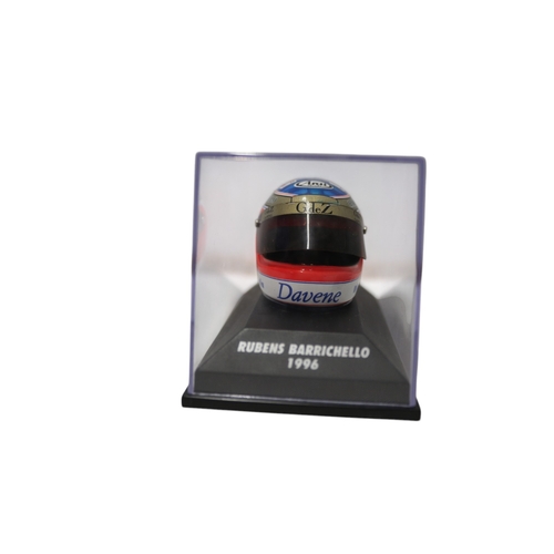 10 - 4x Minichamps 1990's Collectable F1 Helmet Models