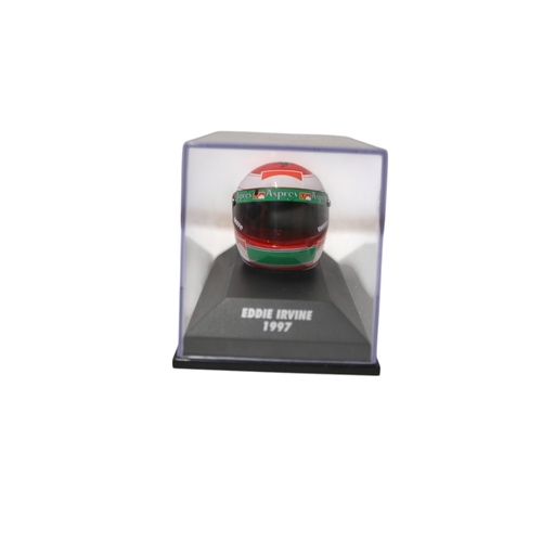 10 - 4x Minichamps 1990's Collectable F1 Helmet Models