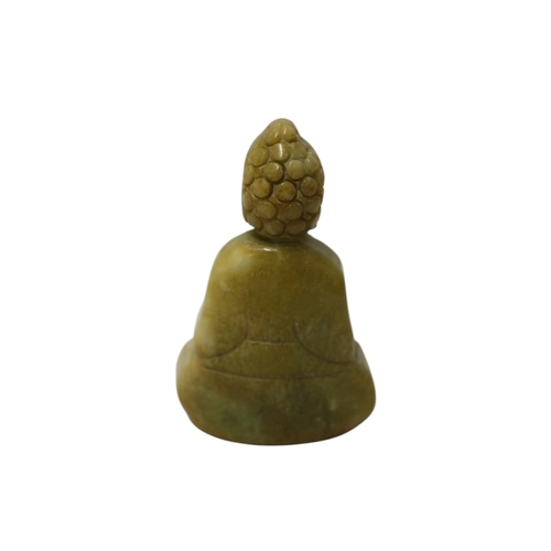 23 - Believed to be made of Stone, Buddha of Age, 6cm tall