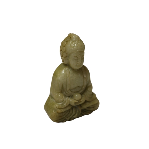 23 - Believed to be made of Stone, Buddha of Age, 6cm tall