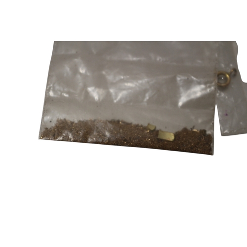 37 - Bag of Gold Dust plus Clasp, 2.98g