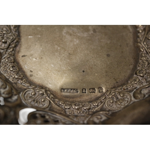 48 - Very Decorative Silver Bonbon Dish Hallmarked, 39.06g