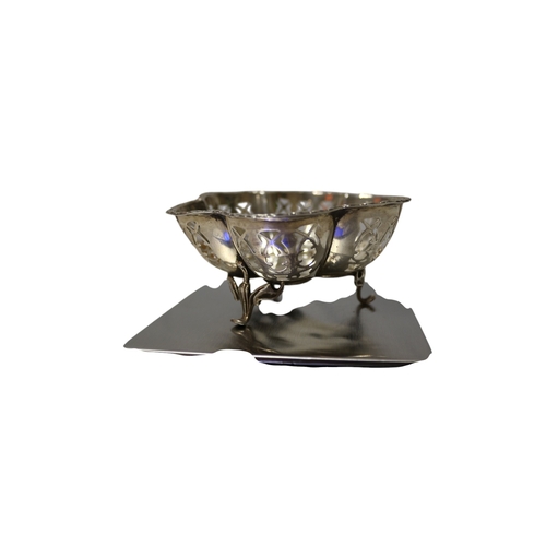 49 - Silver Hallmarked Scalloped Dish, 52.34g