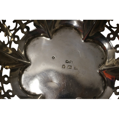 49 - Silver Hallmarked Scalloped Dish, 52.34g