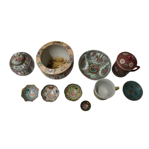 52 - Collection of Oriental Items inc Eggshell Dishes