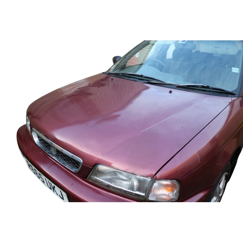 54 - Suzuki Baleno R665 UKJ, 81862 miles, MOT'd til 20th August 2025, No V5, Good Set of Tyres all round.... 