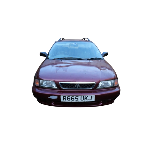 54 - Suzuki Baleno R665 UKJ, 81862 miles, MOT'd til 20th August 2025, No V5, Good Set of Tyres all round.... 