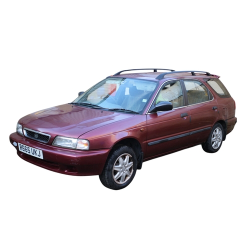 54 - Suzuki Baleno R665 UKJ, 81862 miles, MOT'd til 20th August 2025, No V5, Good Set of Tyres all round.... 