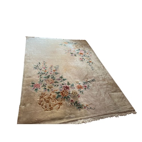 58 - Top Quality Large Handmade Wool Chinese Rug 385cm x 276cm