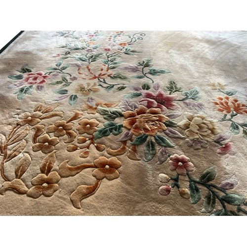 58 - Top Quality Large Handmade Wool Chinese Rug 385cm x 276cm