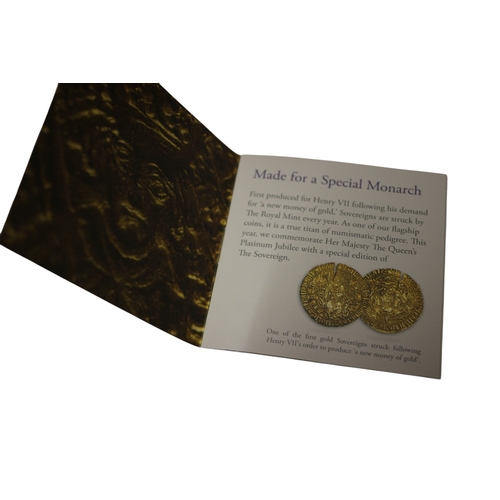 10 - 22ct/916 Royal Mint The Sovereign 2022 Gold Proof Coin. Boxed and Booklet