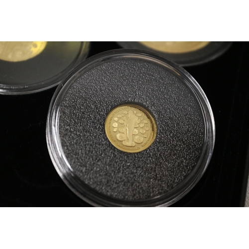 30 - Harrington and Byrne 2020 Centenary of the Unknown Warrior, Gold Proof Premium 5 Coin Collection. Bo... 