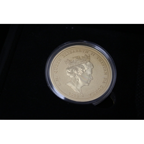 34 - 22ct/916 Hattons of London 2020 Dunkirk 80th Double Sovereign, Gold Proof, 16g. Boxed with Booklet