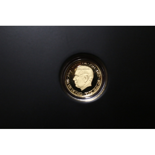 38 - 22ct/916 East India Company London, Quarter - 2.1g, Half - 4.2g, Whole Guinea - 8.4g. Gold Proof