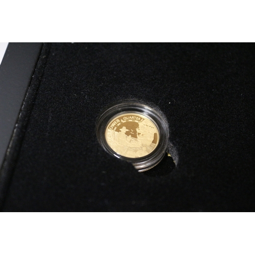 39 - 22ct/916 Hattons of London 2020 Mayflower 400th Anniversary Gold Sovereign Definitive Set. 1/4, 1/2,... 