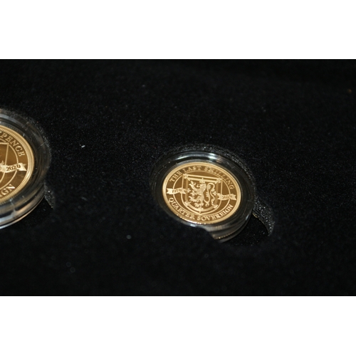 40 - 22ct/916 Hattons of London 2020 Pre Decimal 50th Anniversary Sovereign Definitive Set. 1/8, 1/4, 1/2... 