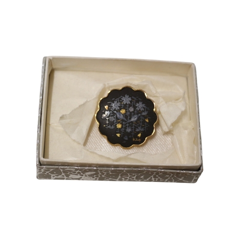 2 - Selection of Damascene Gold on Silver Jewellery