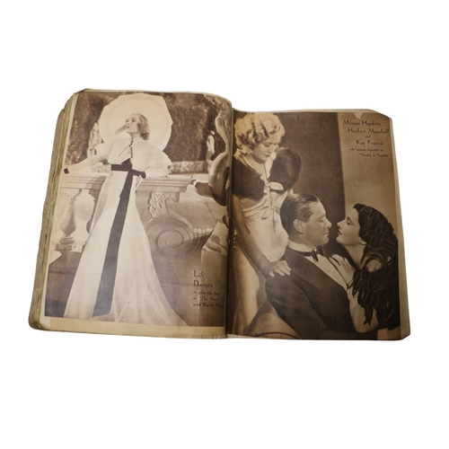 11 - Vintage Scrapbook of Film Stars