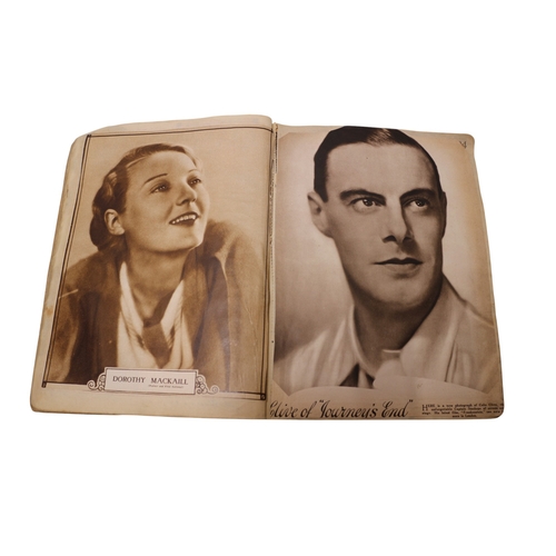 11 - Vintage Scrapbook of Film Stars