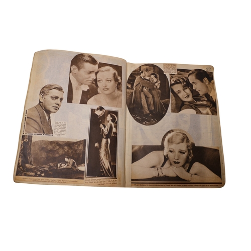 11 - Vintage Scrapbook of Film Stars