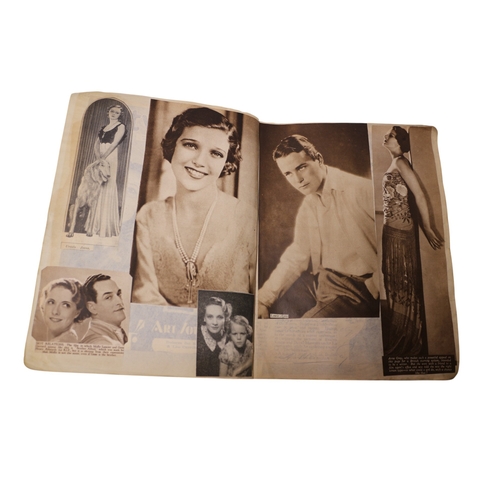 11 - Vintage Scrapbook of Film Stars