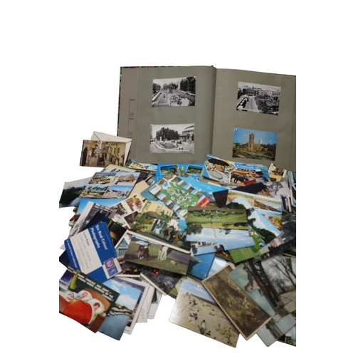 14 - Large Collection of Postcards inc Vintage, Written and Unwritten, 2 x Scrapbooks